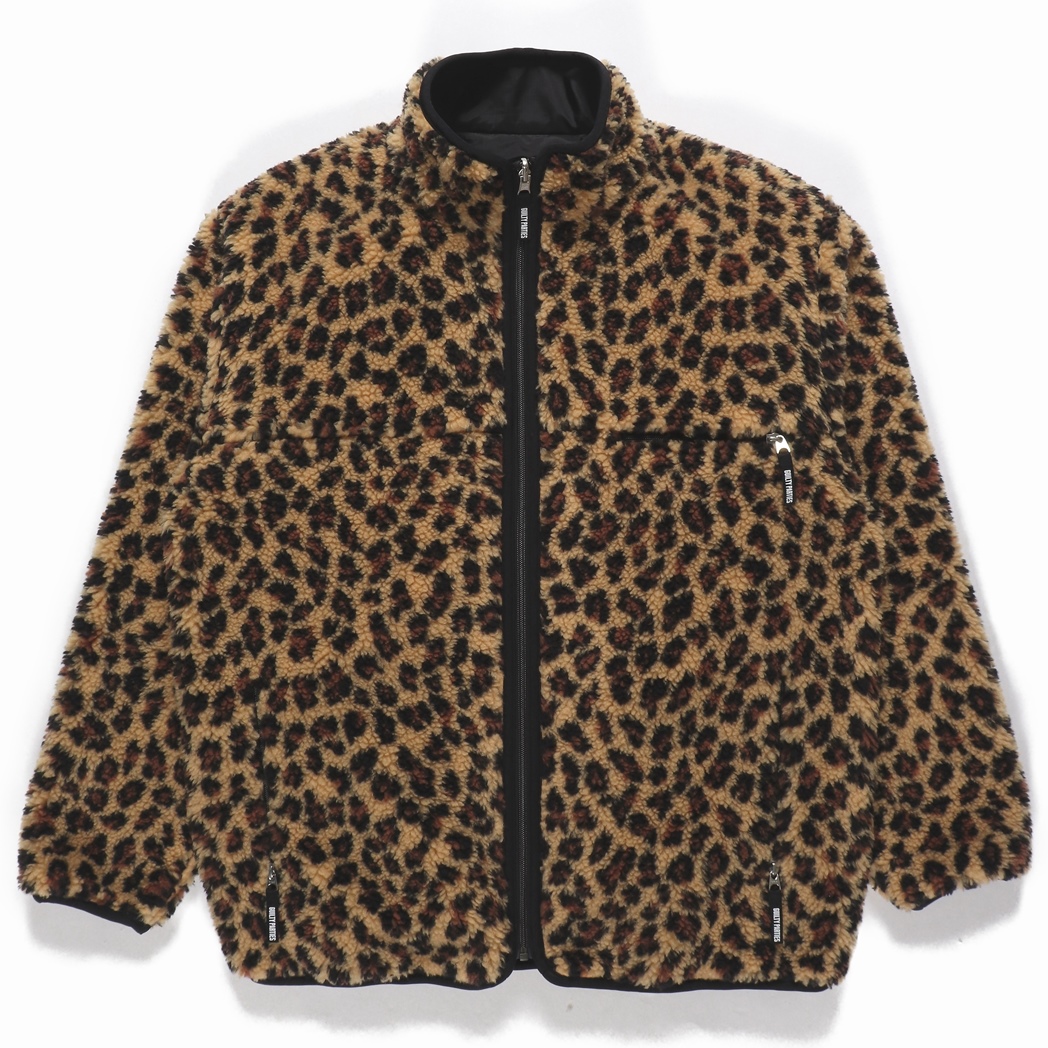 画像: WACKO MARIA/REVERSIBLE LEOPARD BOA FLEECE JACKET（BEIGE）［リバーシブルレオパードボアフリースJKT-23秋冬］