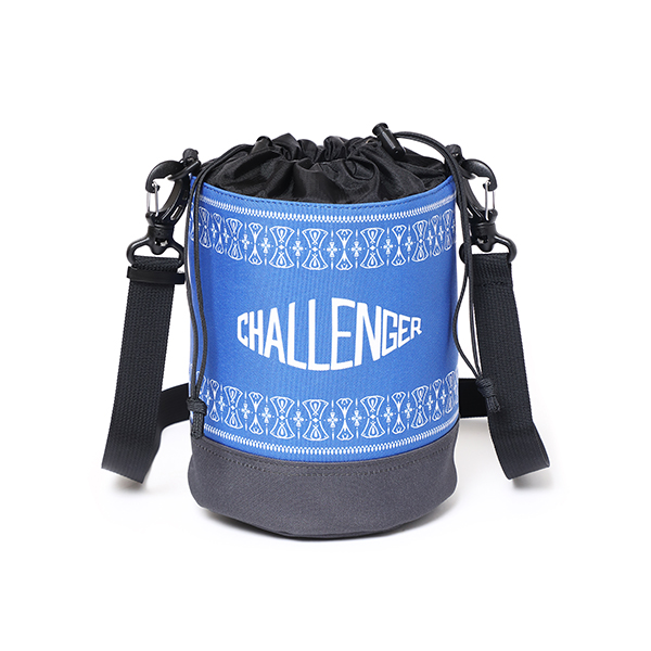 CHALLENGER/BANDANA KINCHAKU（BLUE）［バンダナ巾着-24春夏］ - JONAS