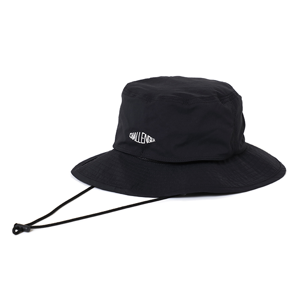 画像: CHALLENGER/BEACH BUCKET HAT（BLACK）［ビーチバケットハット-24春夏］