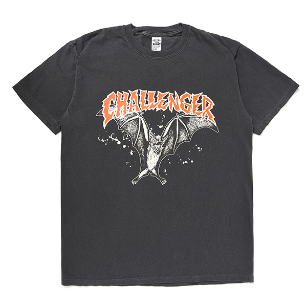 画像: CHALLENGER/BAT TEE（BLACK）［プリントT-24春夏］