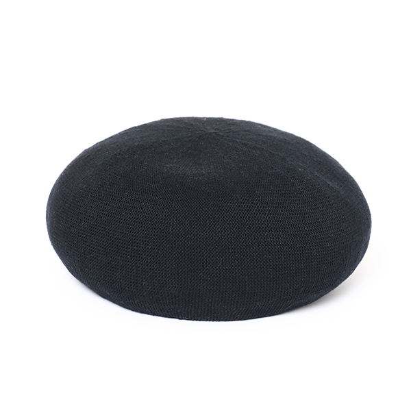 画像: CHALLENGER/COTTON BERET（BLACK）［コットンベレー帽-24春夏］