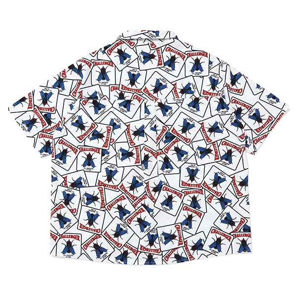 画像: CHALLENGER/S/S FLY SHIRT（WHITE）［フライシャツ-24春夏］