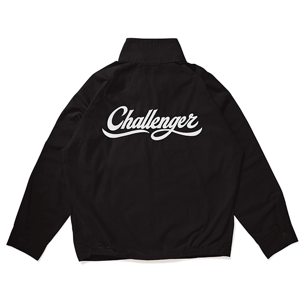 画像: CHALLENGER/SCRIPT LOGO SWING TOP（BLACK）［スウィングトップ-24春夏］