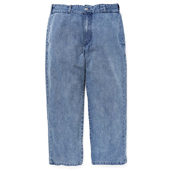 画像: CHALLENGER/DENIM TROUSERS PANTS（WASHED INDIGO）［デニムトラウザース-24春夏］