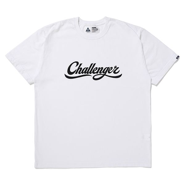 画像: CHALLENGER/SCRIPT LOGO TEE（WHITE）［プリントT-24春夏］