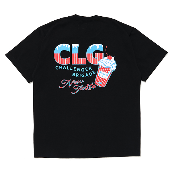 画像: CHALLENGER/ICECREAM TEE（BLACK）［プリントT-24春夏］