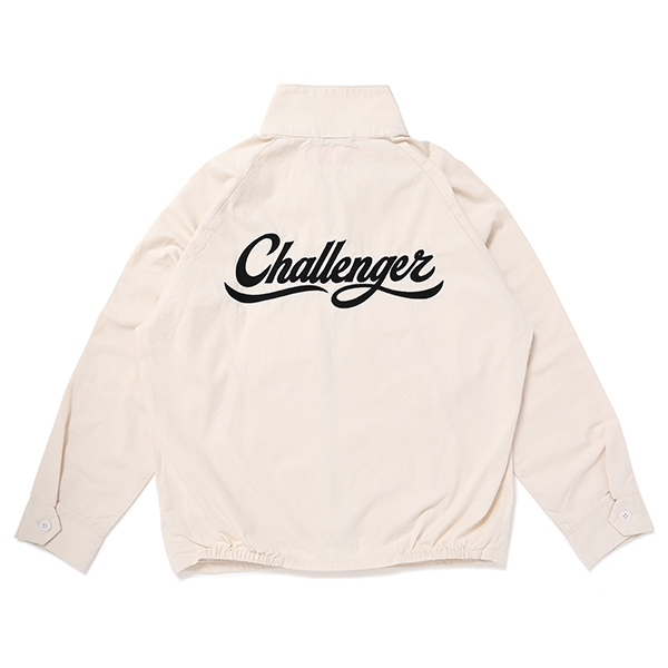 画像: CHALLENGER/SCRIPT LOGO SWING TOP（NATURAL）［スウィングトップ-24春夏］