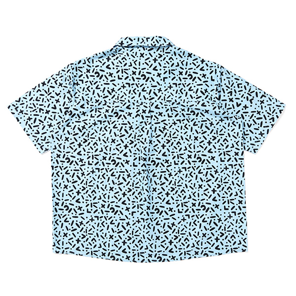 画像: CHALLENGER/S/S CHIP PRINTED SHIRT（LT BLUE）［チッププリントシャツ-24春夏］