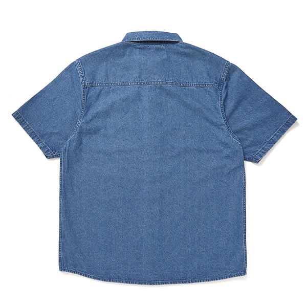 画像: CHALLENGER/S/S DENIM SHIRT（WASHED INDIGO）［デニムシャツ-24春夏］