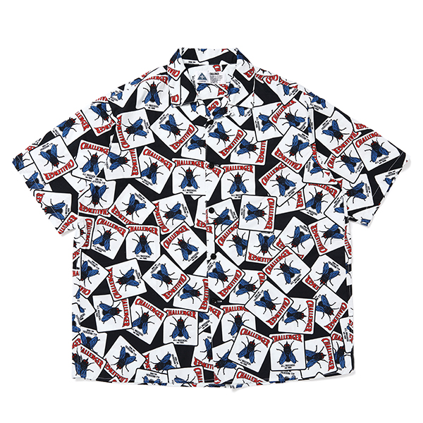 画像: CHALLENGER/S/S FLY SHIRT（BLACK）［フライシャツ-24春夏］