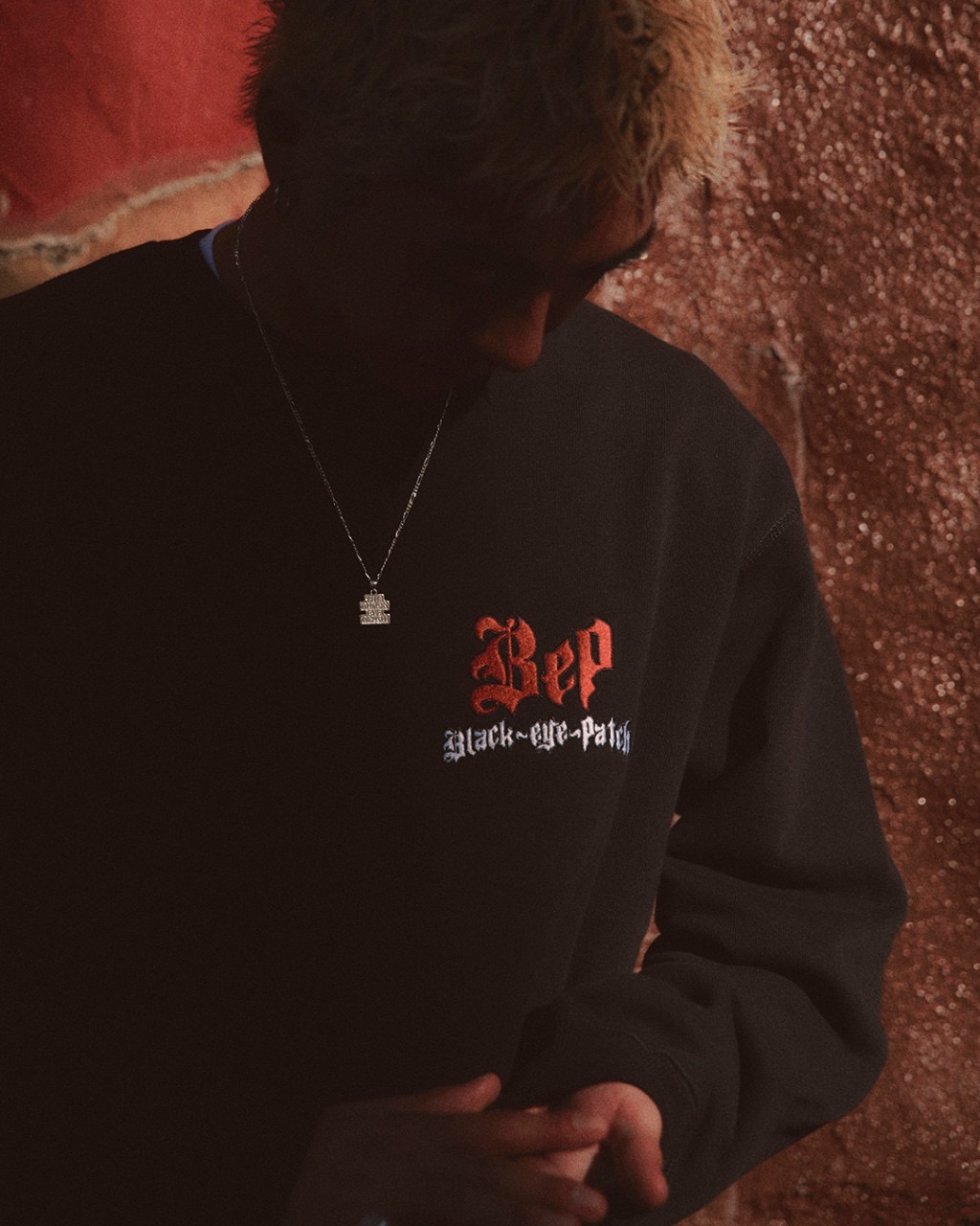 画像: BlackEyePatch/THUG'S HARMONY CREW SWEAT（BLACK）