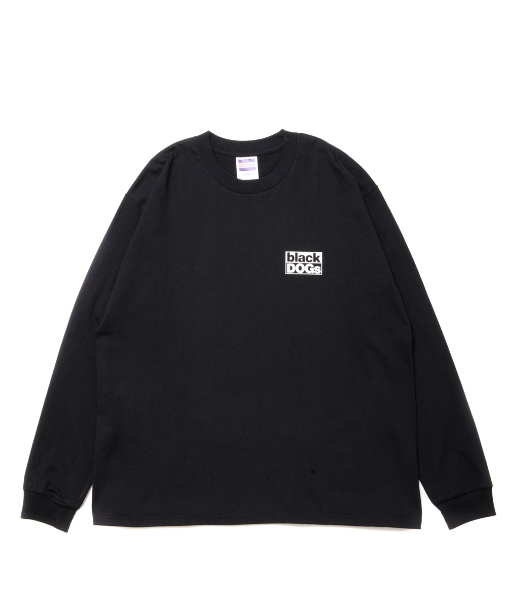 ROTTWEILER/D.B L/S TEE（BLACK）［プリント長袖T-24春夏］ - JONAS