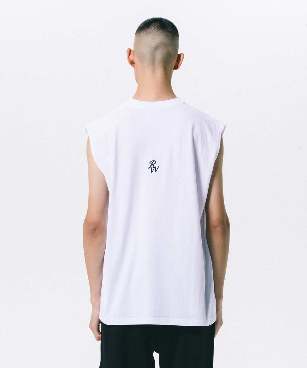 画像: ROTTWEILER/CLASSIC NO SLEEVE TEE（WHITE）［ノースリーブT-24春夏］