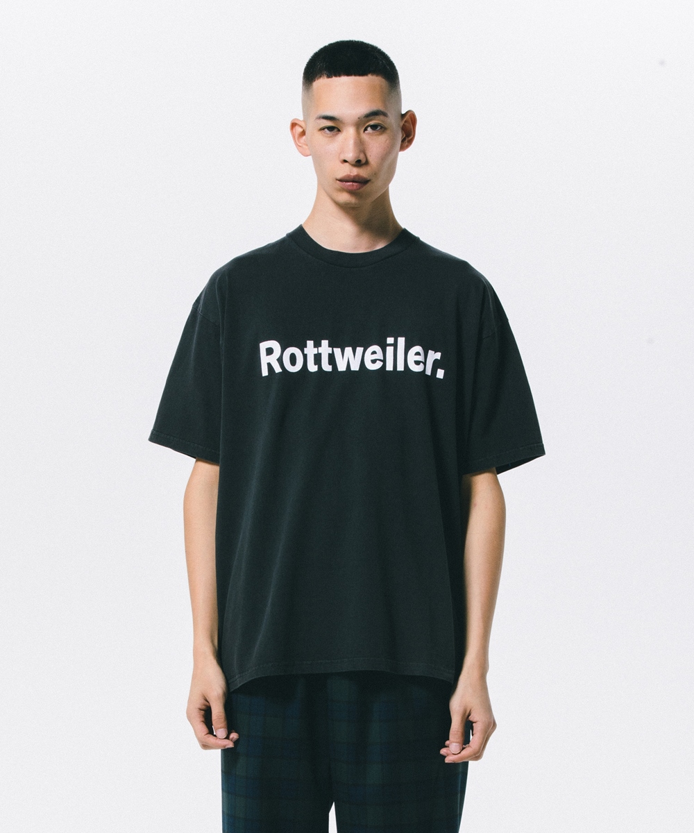 画像: ROTTWEILER/PIGMENT CLASSIC TEE（CHARCOAL）［プリントT-24春夏］