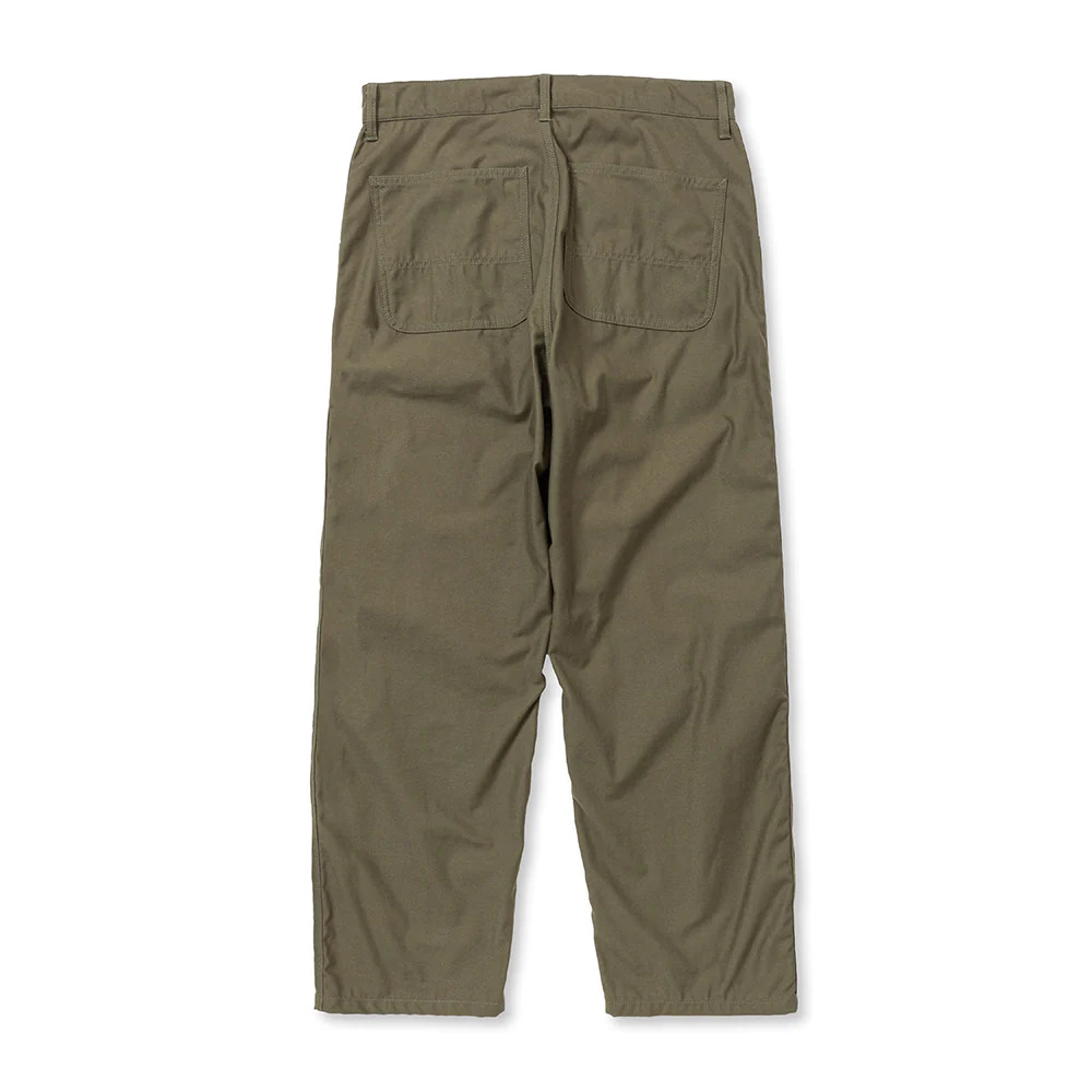 画像: CALEE/VINTAGE TYPE BACK SATIN MIRITARY UTILITY PANTS（OLIVE） 【40%OFF】［ミリタリーユーティリティーパンツ-23秋冬］