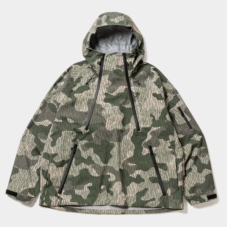 画像: TIGHTBOOTH/RAIN CAMO 3 LAYER MOUNTAIN PARKA（Camo） 【30%OFF】［レインカモ3レイヤーマウンテンパーカー-23秋冬］