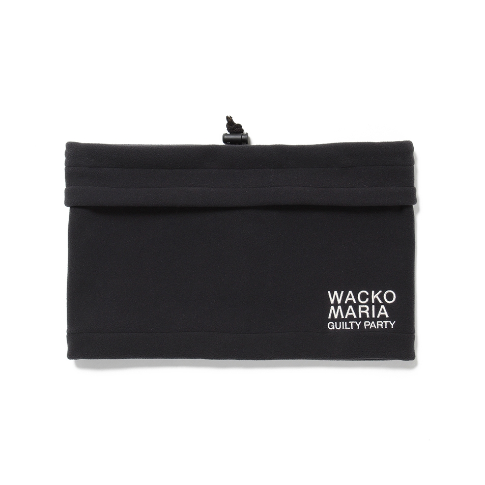 WACKO MARIA/FLEECE NECK WARMER（BLACK）［フリースネックウォーマー