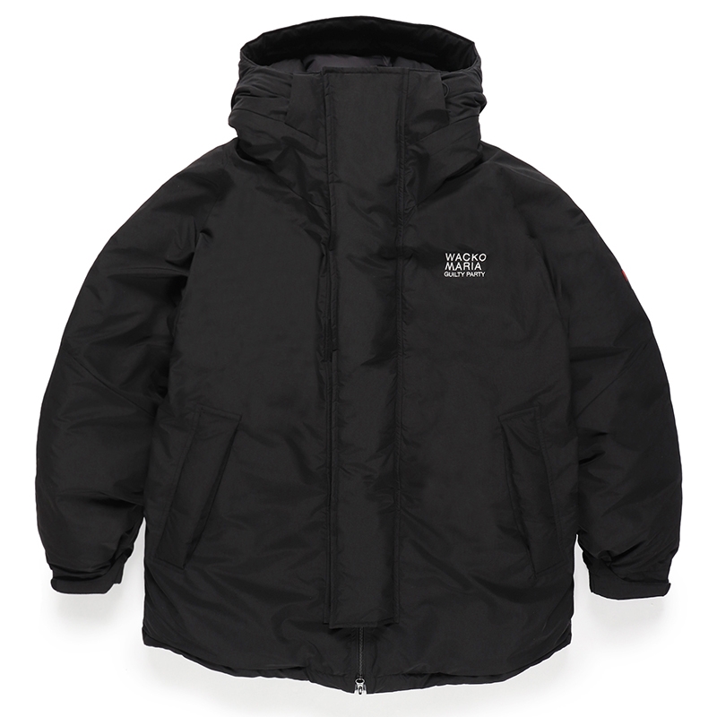 画像: WACKO MARIA/NANGA / MOUNTAIN BELAY COAT（BLACK）［マウンテンビレーコート-23秋冬］