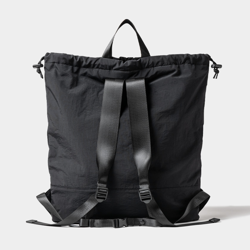 画像: TIGHTBOOTH/KNAPSACK（Black）［ナップサック-23秋冬］