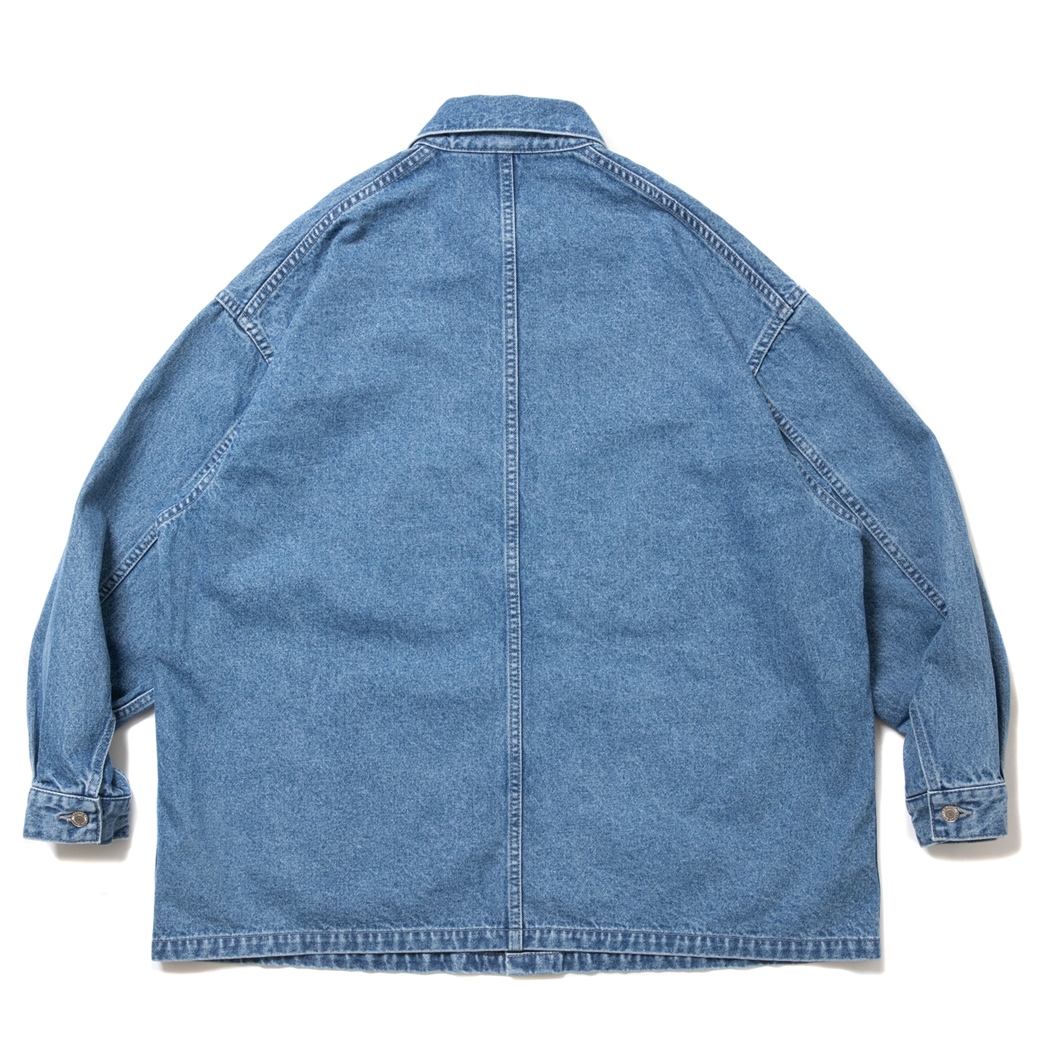 画像: COOTIE PRODUCTIONS/Denim Coverall（Indigo Hard Wash）［デニムカバーオール-24春夏］