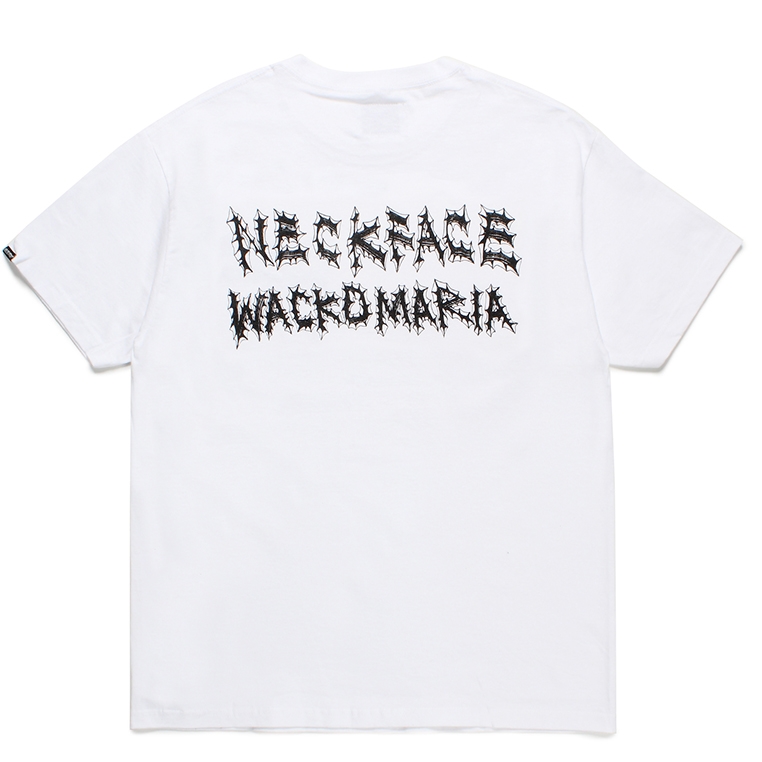 画像: WACKO MARIA/NECKFACE / T-SHIRT（WHITE）［プリントT-24春夏］