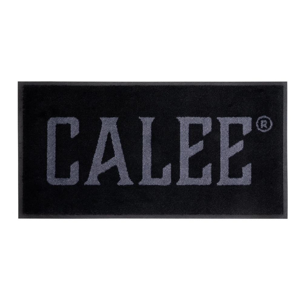 画像: CALEE/CALEE LOGO RUBBER FOOT MAT（BLACK/GRAY） 【30%OFF】［ラバーフロアマット-24春夏］