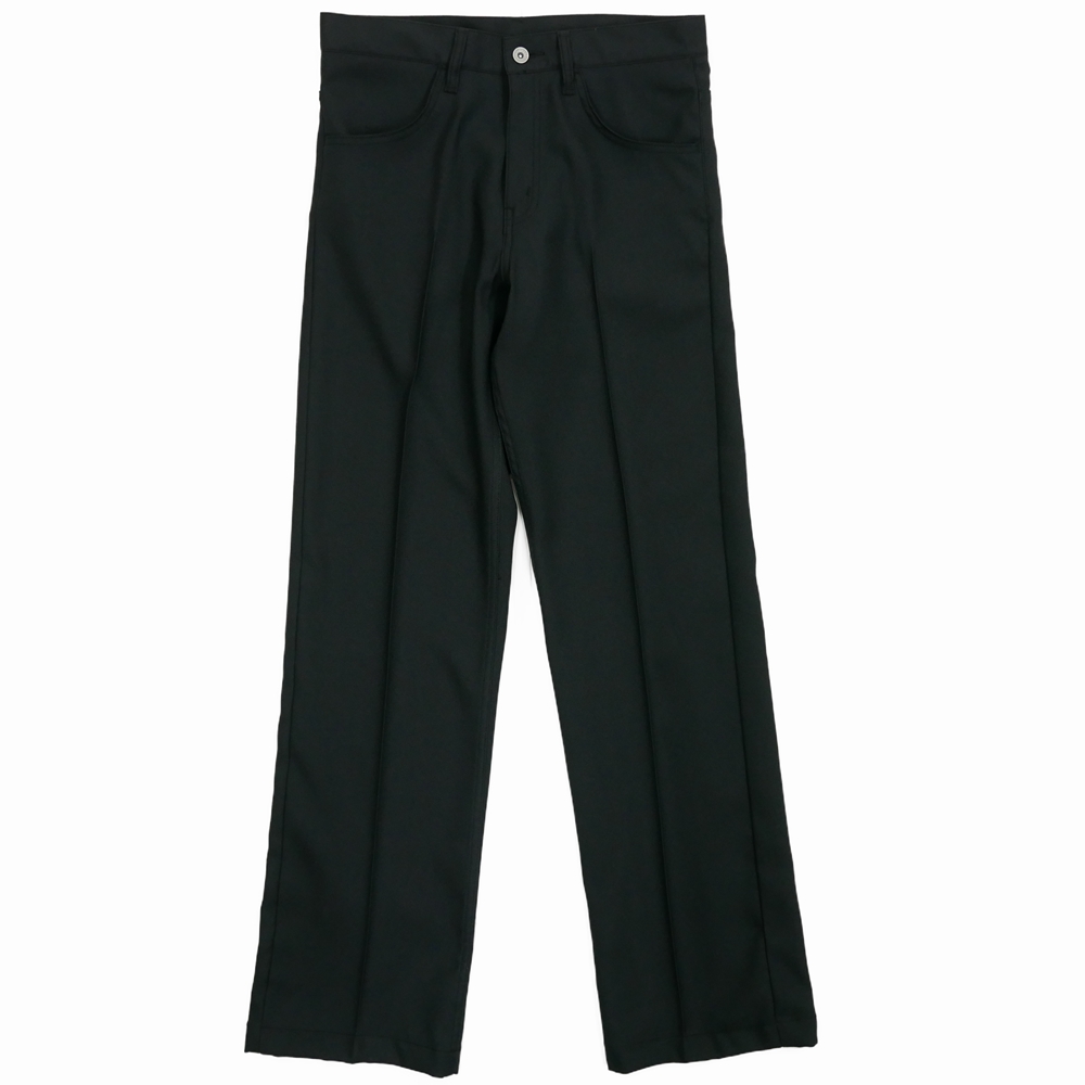 画像: DAIRIKU/"Straight" Pressed Pants（Black）［"ストレート"スタプレパンツ-24春夏］