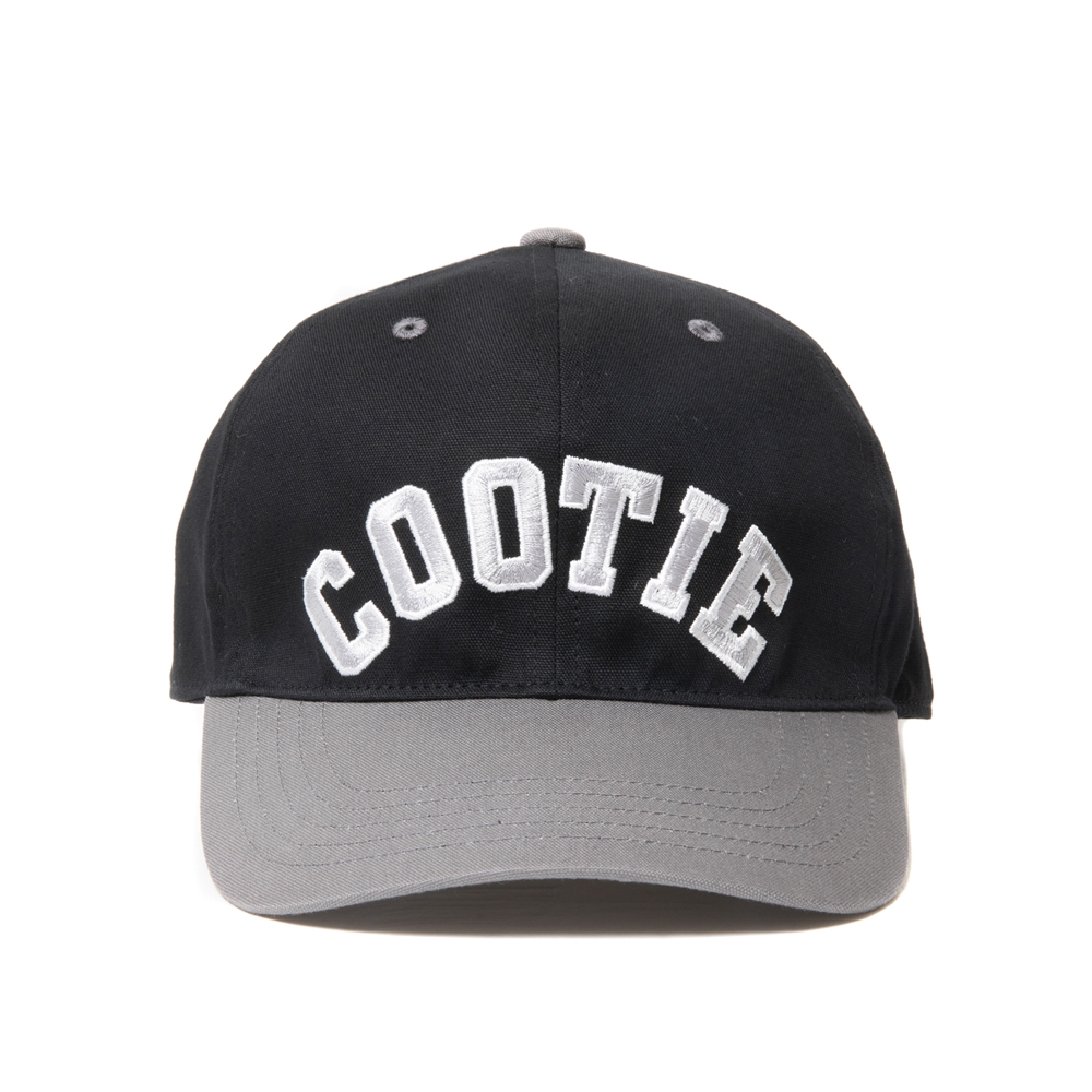 画像: COOTIE PRODUCTIONS/Cotton OX 6 Panel Cap（Black/Gray）［6パネルキャップ-24春夏］