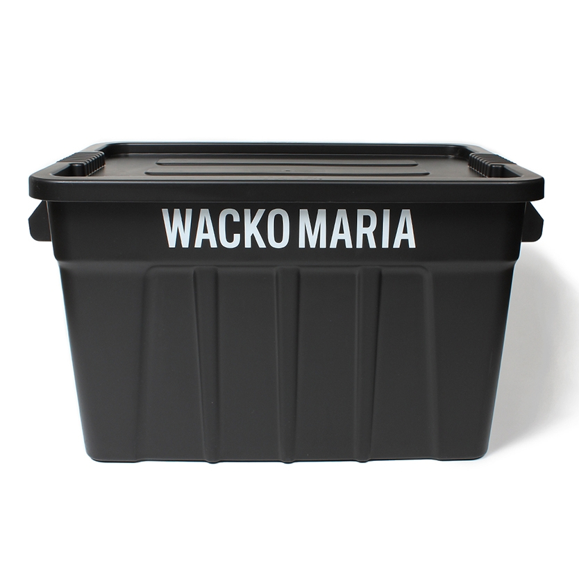 WACKO MARIA/THOR / LARGE TOTES WITH LID 75L（BLACK）［75L コンテナ ...BLACK素材 11450円