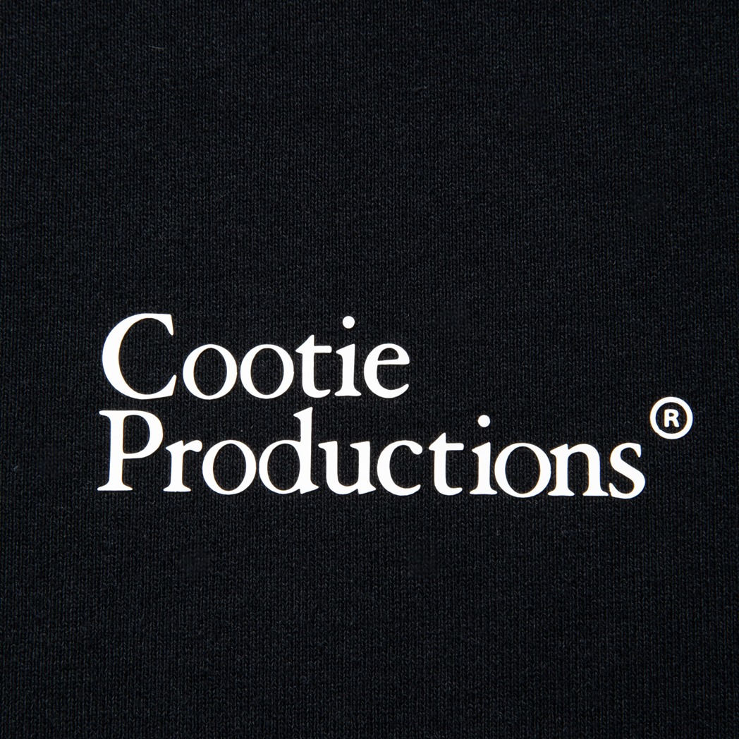 画像: COOTIE PRODUCTIONS/Open End Yarn Plain Sweat Crew（Black）［スウェットクルー-24春夏］