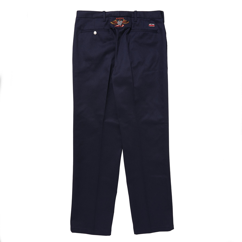 画像: PORKCHOP/HOPSACK PANTS P（NAVY）［ワークパンツ-24春夏］