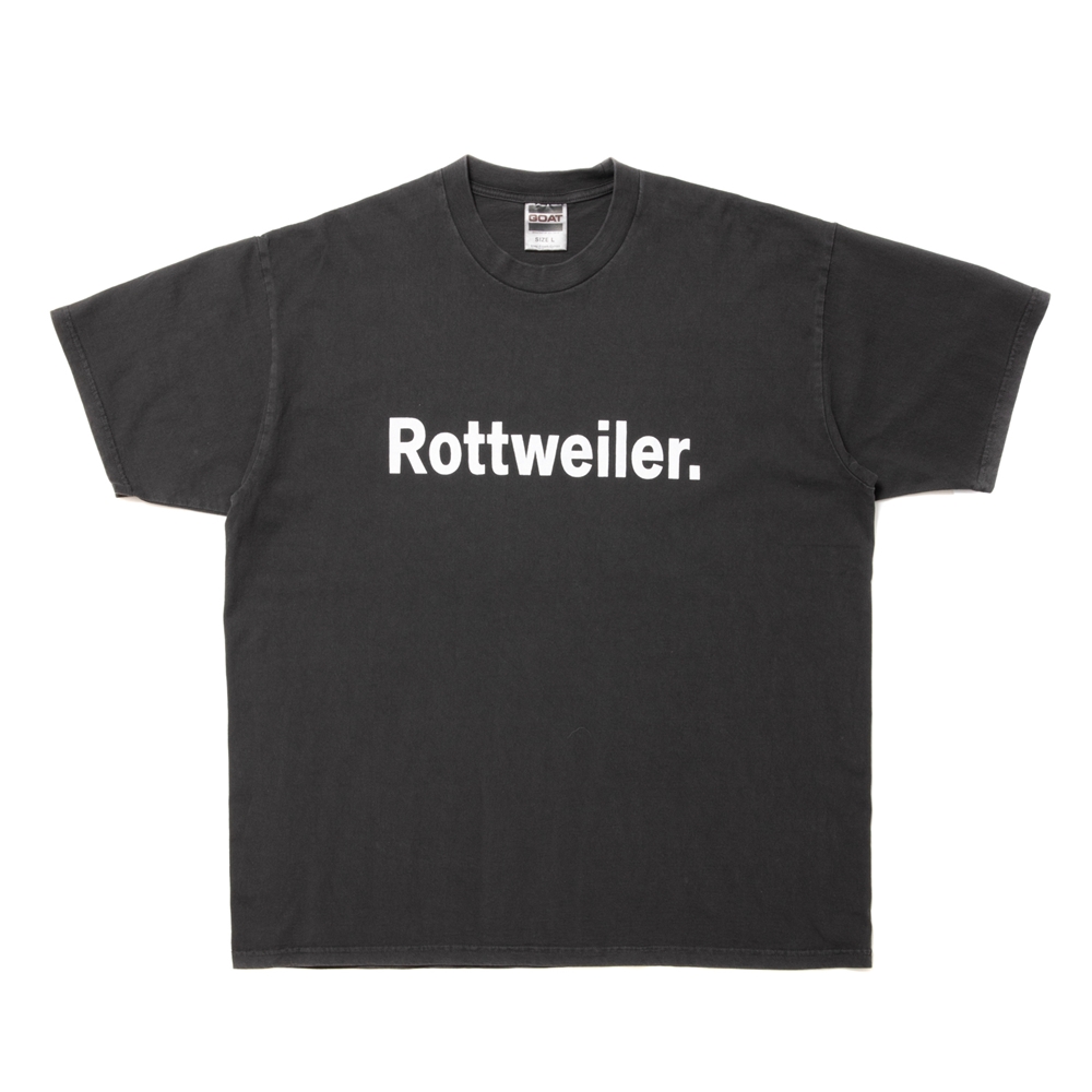 画像: ROTTWEILER/PIGMENT CLASSIC TEE（CHARCOAL）［プリントT-24春夏］