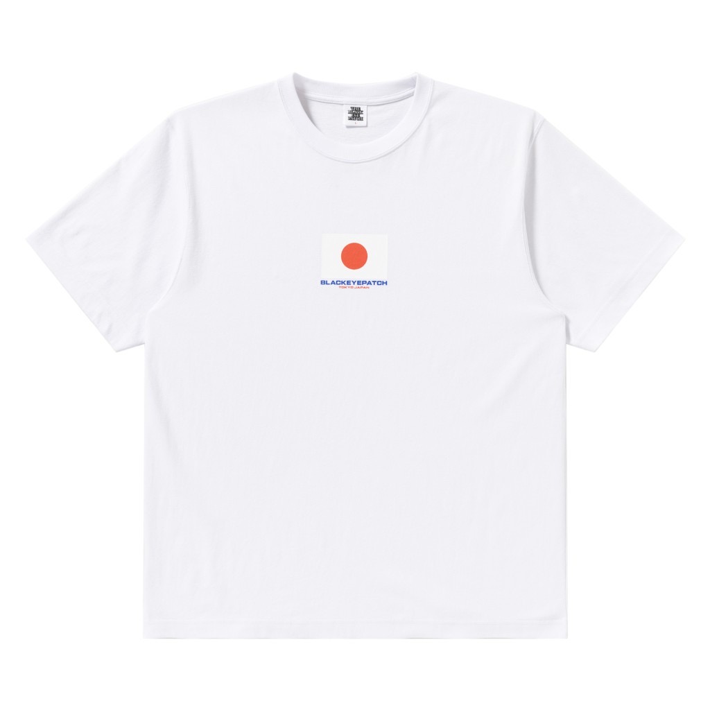 画像: BlackEyePatch/JAPAN FLAG TEE（WHITE）