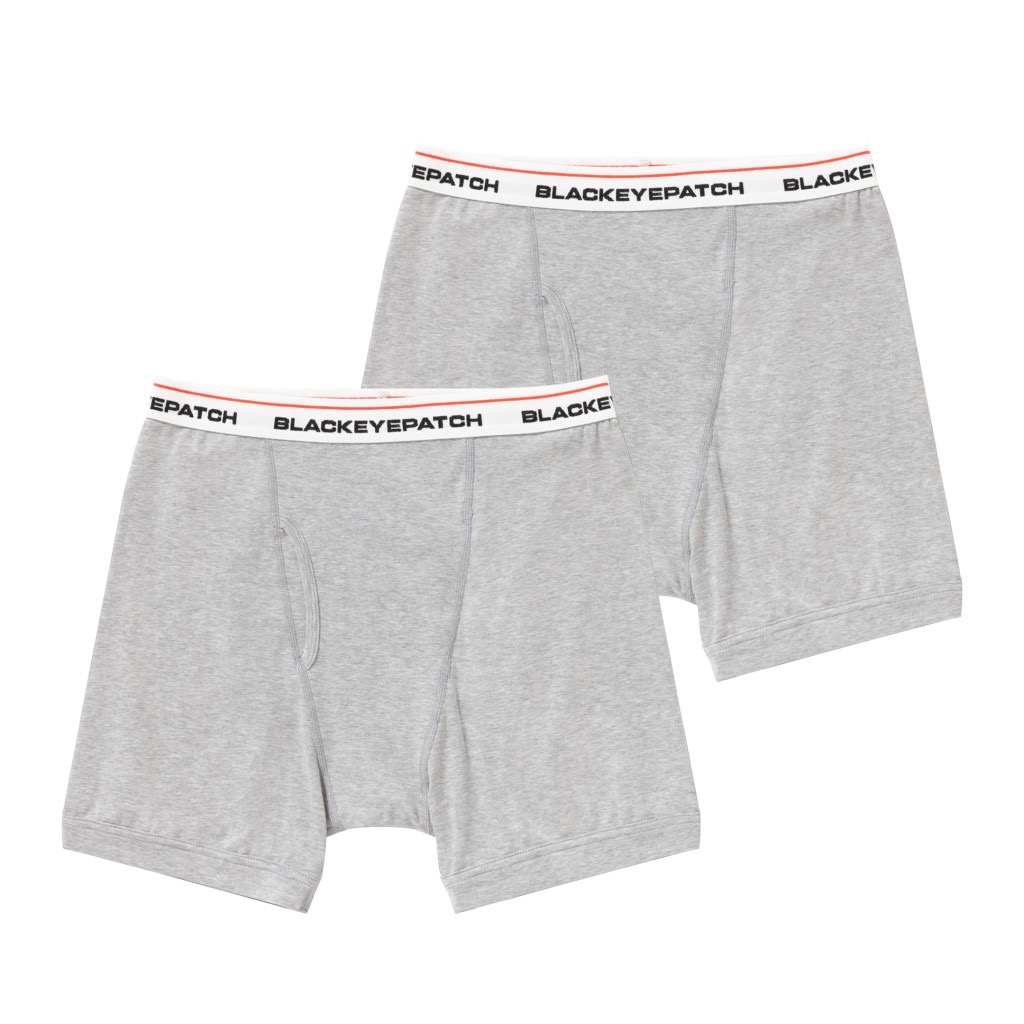 画像: BlackEyePatch/BASIC BOXERS（HEATHER GRAY）