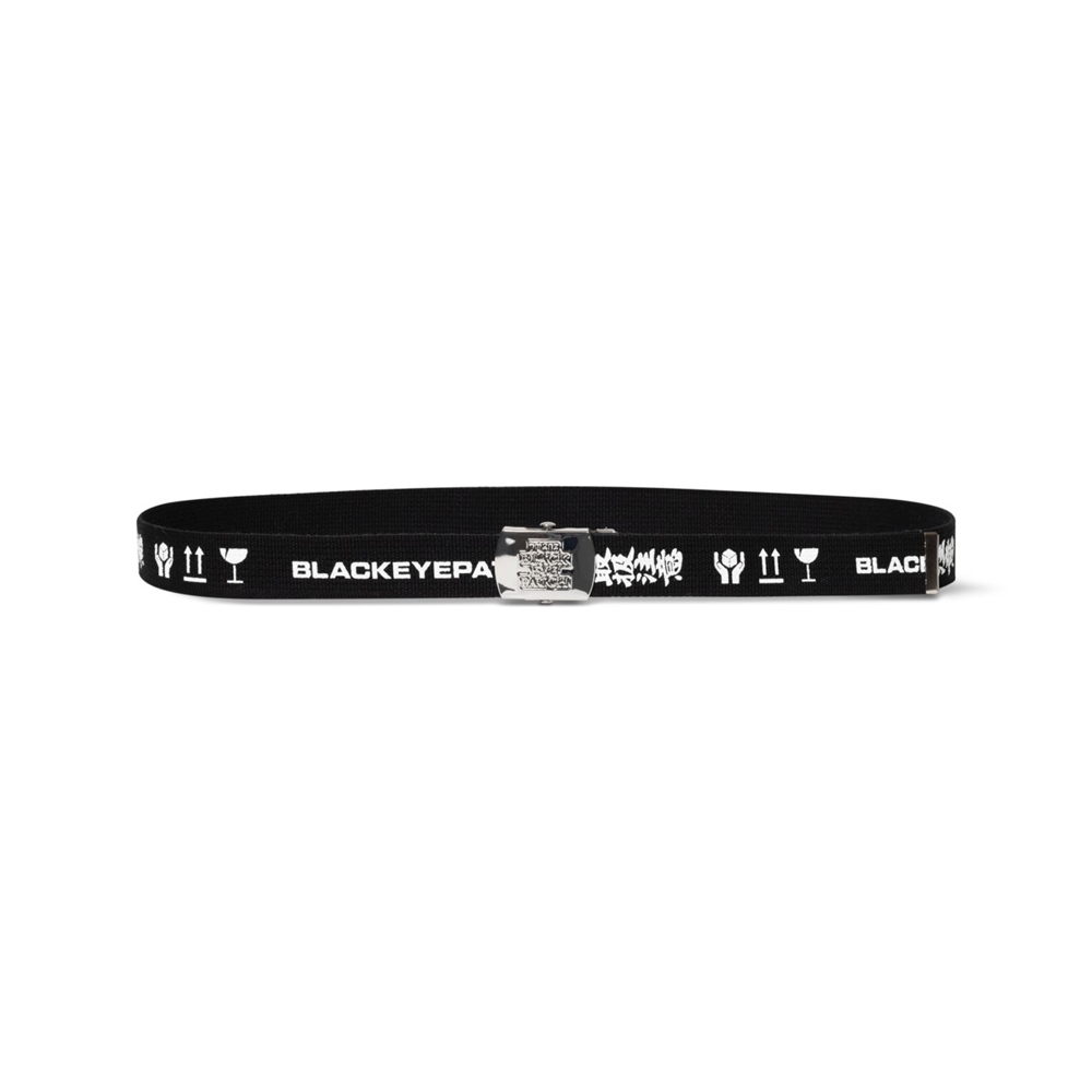 BlackEyePatch/OG BUCKLED CARETAPE GI BELT（BLACK） - JONAS