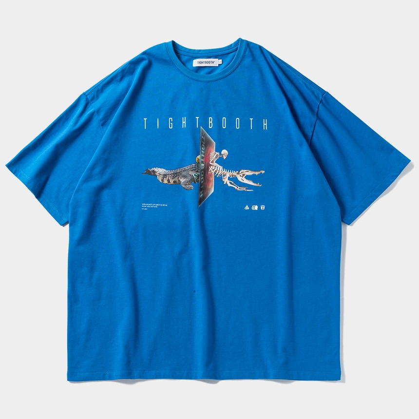 画像: TIGHTBOOTH/INITIALIZE T-SHIRT（Turquoise） 【20%OFF】［プリントT-24春夏］