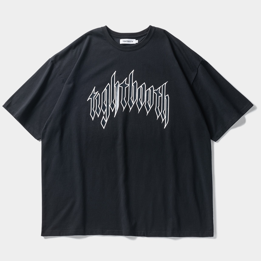 画像: TIGHTBOOTH/HAZE T-SHIRT（Black） 【20%OFF】［プリントT-24春夏］