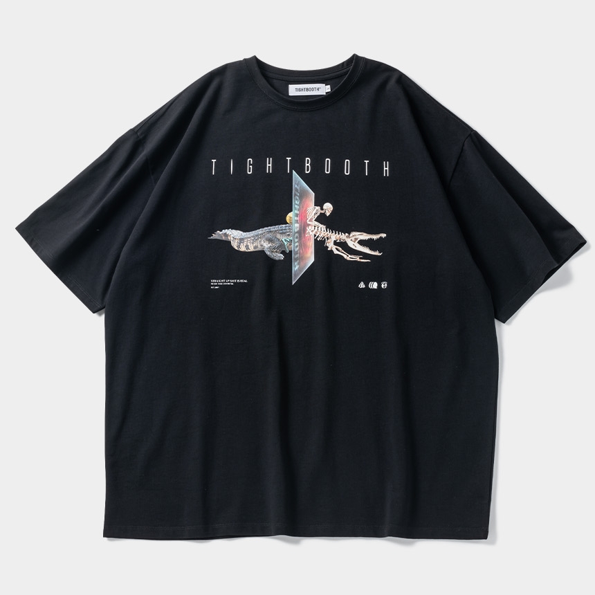 画像: TIGHTBOOTH/INITIALIZE T-SHIRT（Black） 【20%OFF】［プリントT-24春夏］