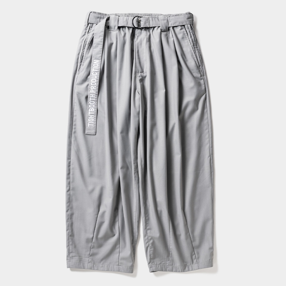 画像: TIGHTBOOTH/BAGGY SLACKS（Gray）［バギースラックス-24春夏］