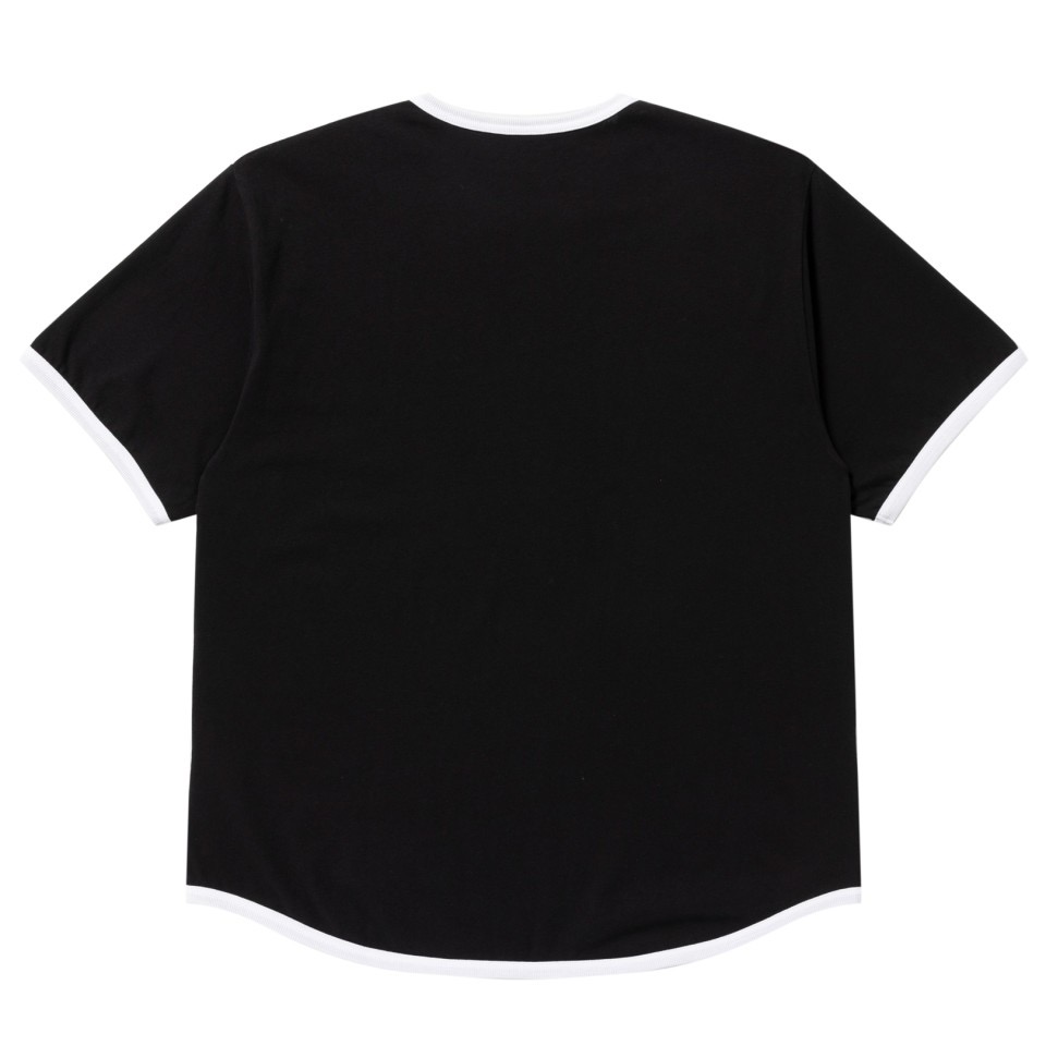 画像: BlackEyePatch/CROWN LOGO RIBBED TEE（BLACK）