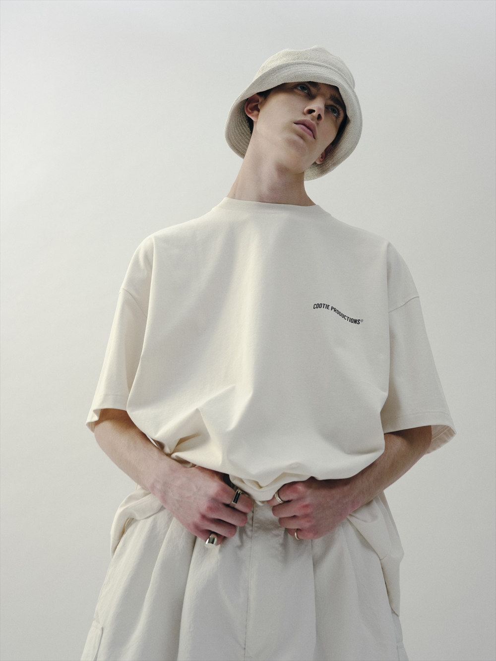 画像: COOTIE PRODUCTIONS/MVS Jersey Print S/S Tee - 1（Off Ivory）［プリントT-24春夏］