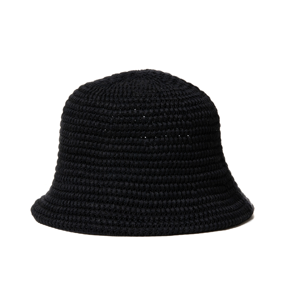 COOTIE PRODUCTIONS/Knit Crusher Hat（Black）［クラッシャーハット 