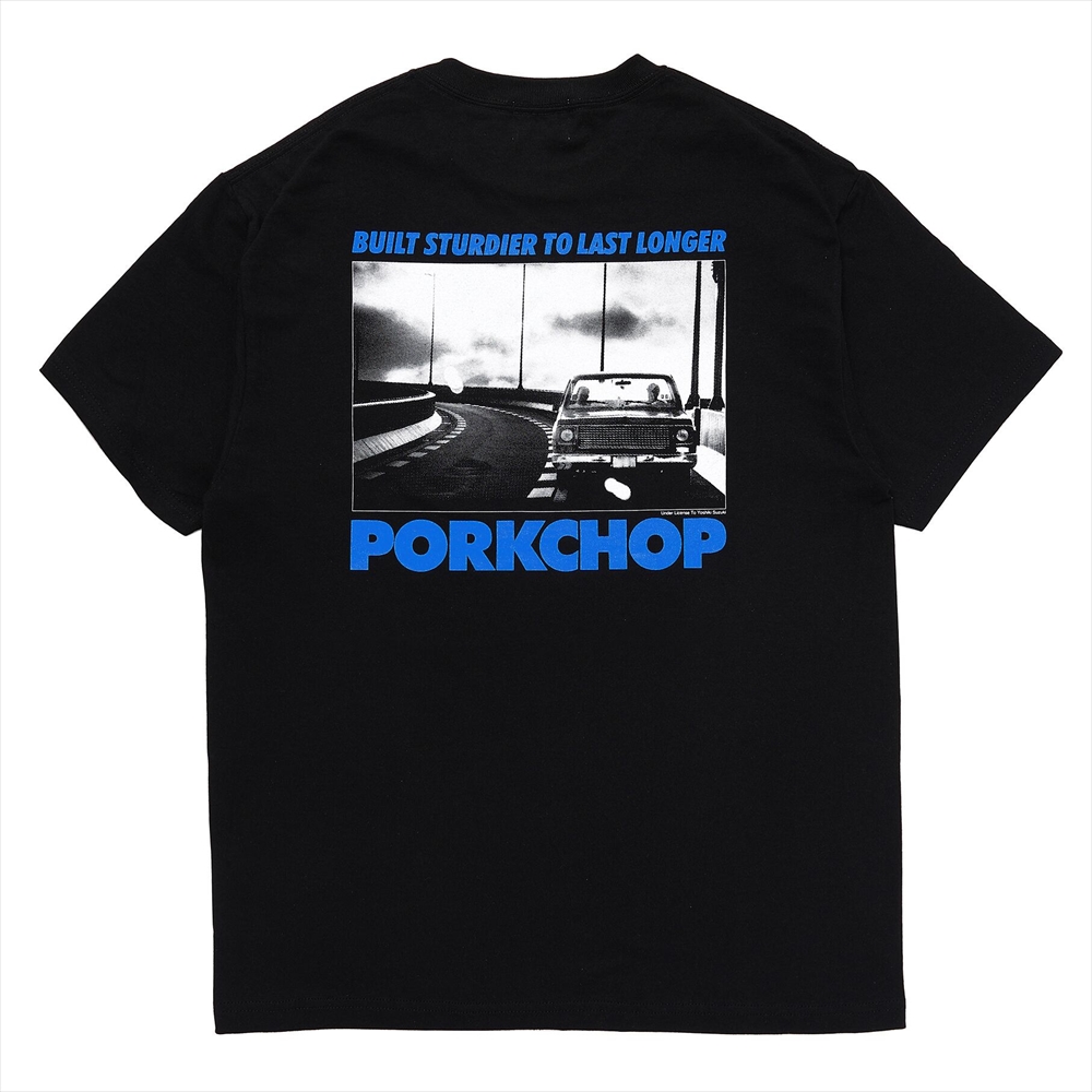 画像: PORKCHOP/2nd C-10 PHOTO TEE（BLACK）［フォトT-24春夏］