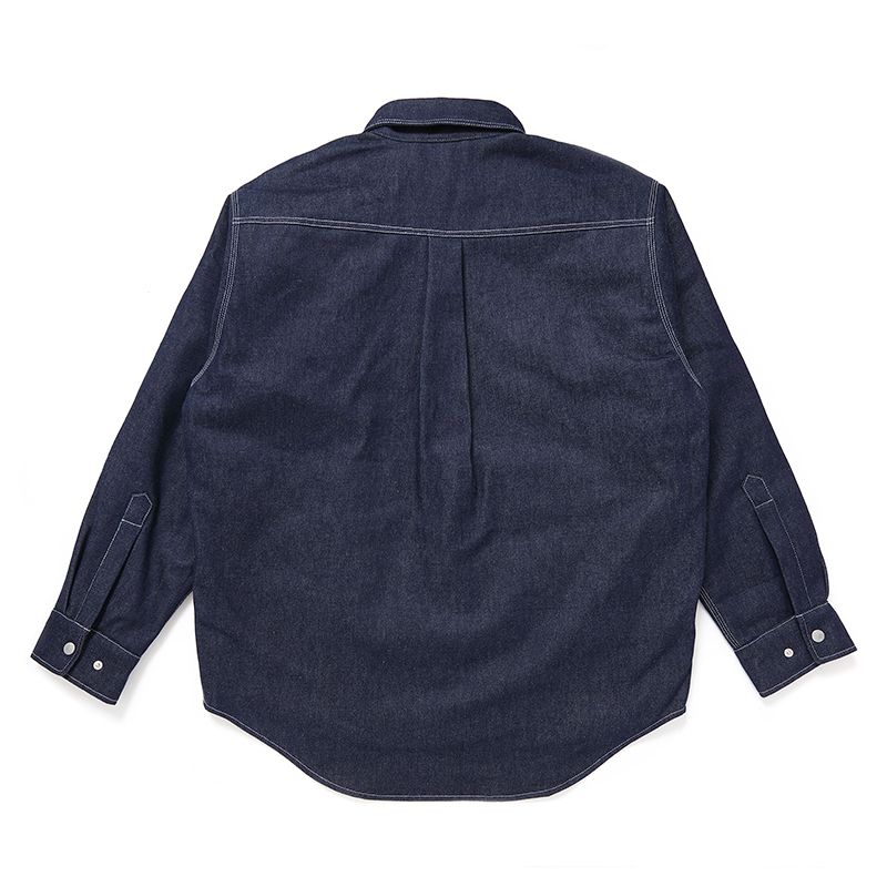 画像: CHALLENGER/DENIM LINING SHIRT（INDIGO）［デニムライニングシャツ-24秋冬］