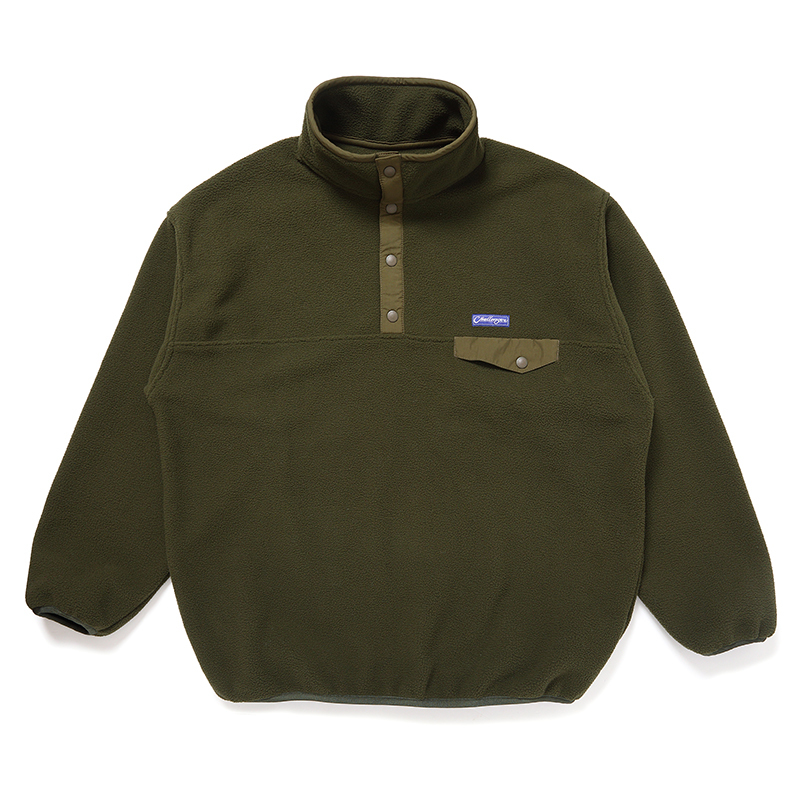 画像: CHALLENGER/PULLOVER LOGO FLEECE（OLIVE）［プルオーバーロゴフリース-24秋冬］