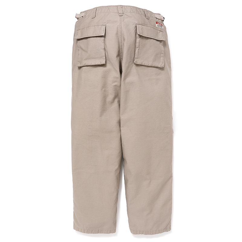 画像: CHALLENGER/FLIGHT WARM UP PANTS（BEIGE）［フライトウォームアップパンツ-24秋冬］