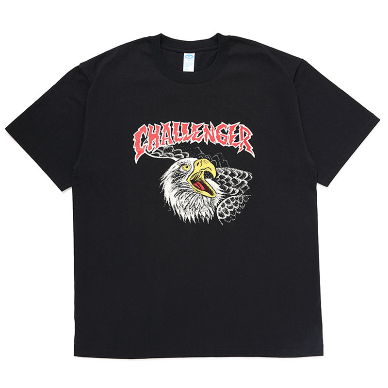 画像: CHALLENGER/EAGLE HEAD TEE（BLACK）［プリントT-24秋冬］