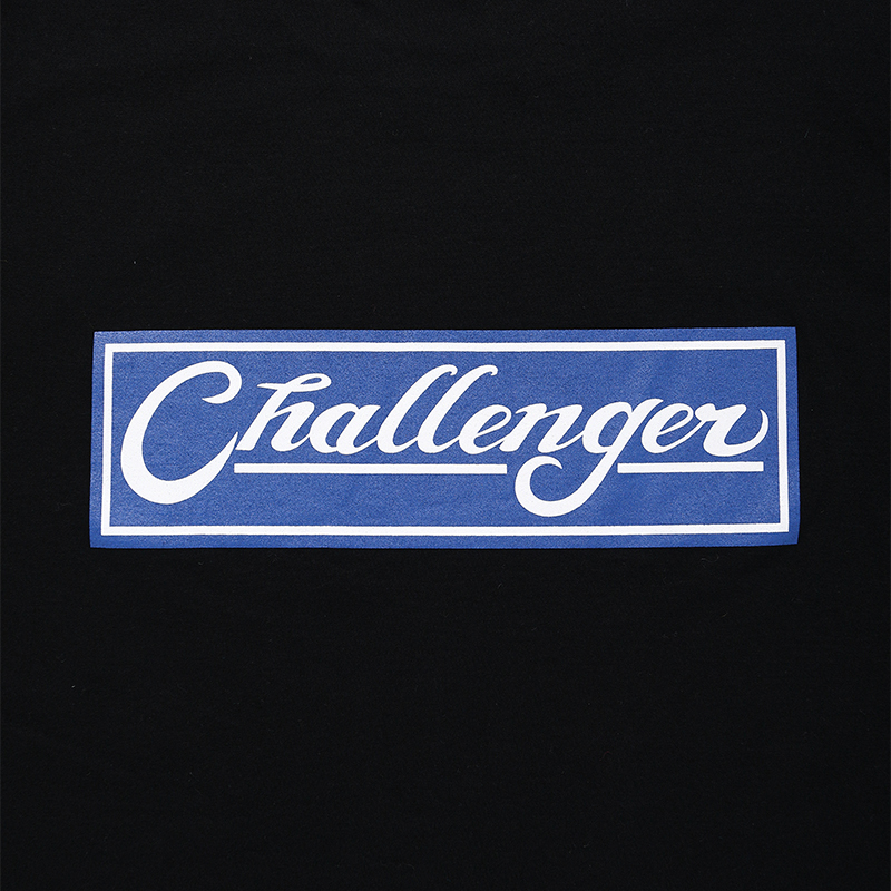 画像: CHALLENGER/BAR LOGO TEE（BLACK）［プリントT-24秋冬］