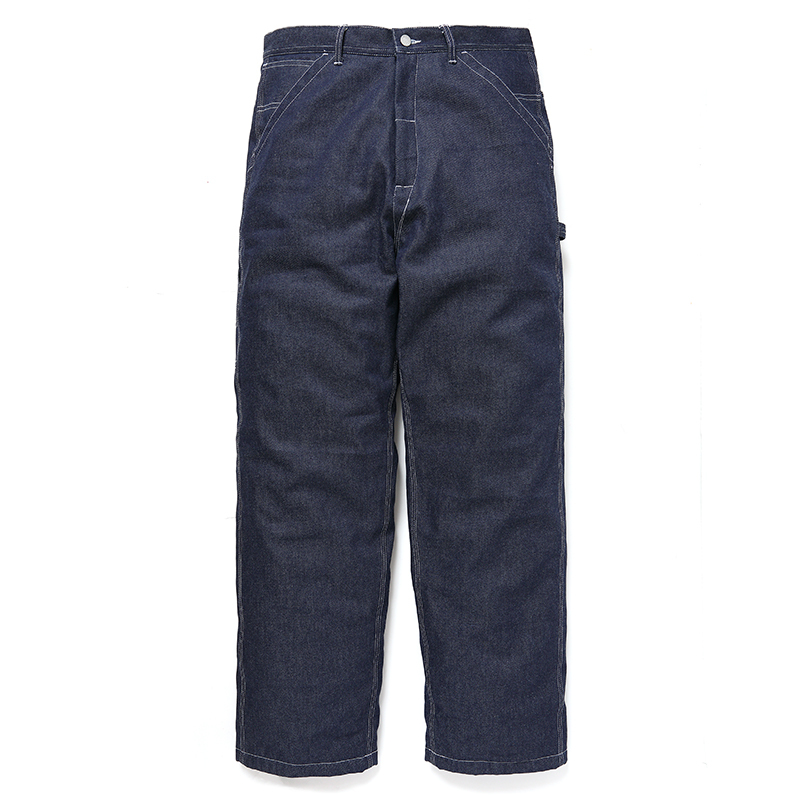 画像: CHALLENGER/SUPERIOR PAINTER WARM PANTS（INDIGO）［ペインターウォームパンツ-24秋冬］