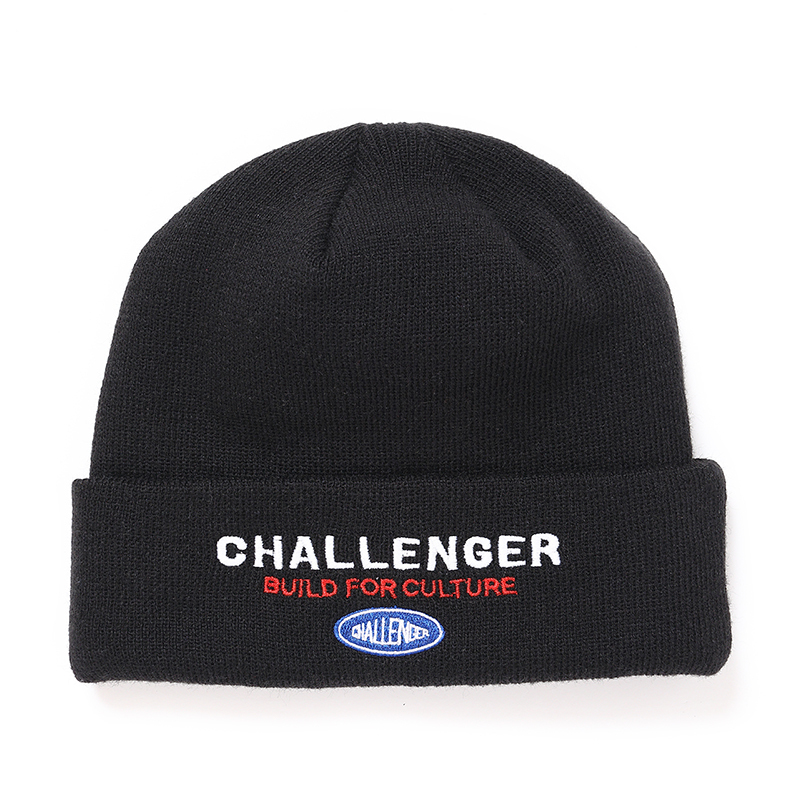 画像: CHALLENGER/SAILOR KNIT CAP（BLACK）［セーラーニットキャップ-24秋冬］